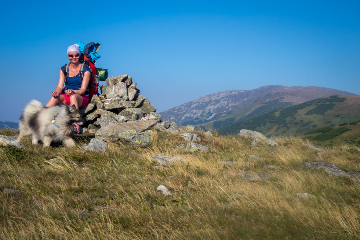 Z Hiadeľského sedla na útulňu Ďurková (Nízke Tatry)