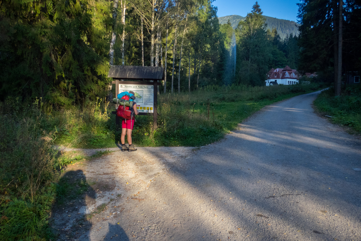 Z Korytnice na Hiadeľské sedlo (Nízke Tatry)