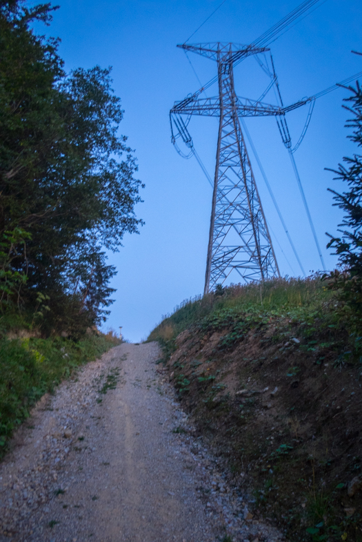 Z Korytnice na Hiadeľské sedlo (Nízke Tatry)