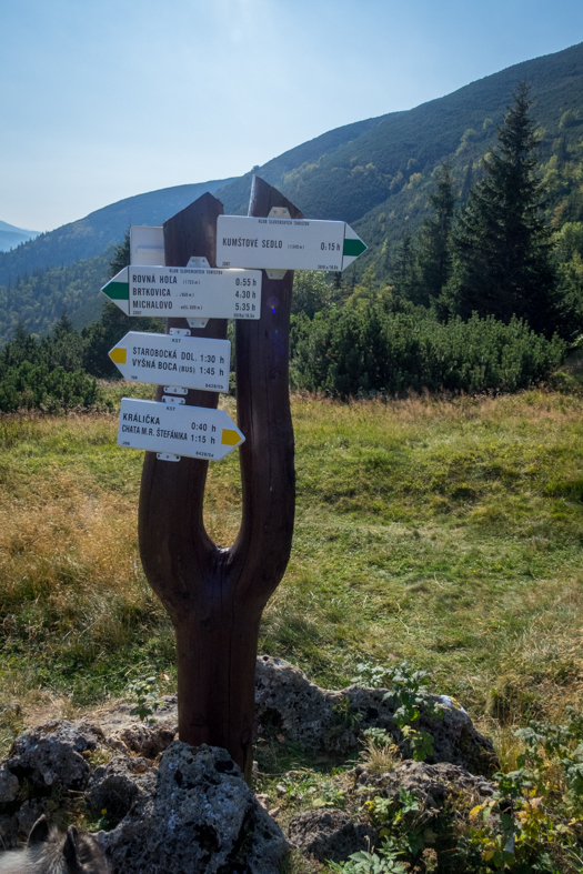 Zo Štefáničky cez Rovnú hoľu do Nižnej Boce (Nízke Tatry)