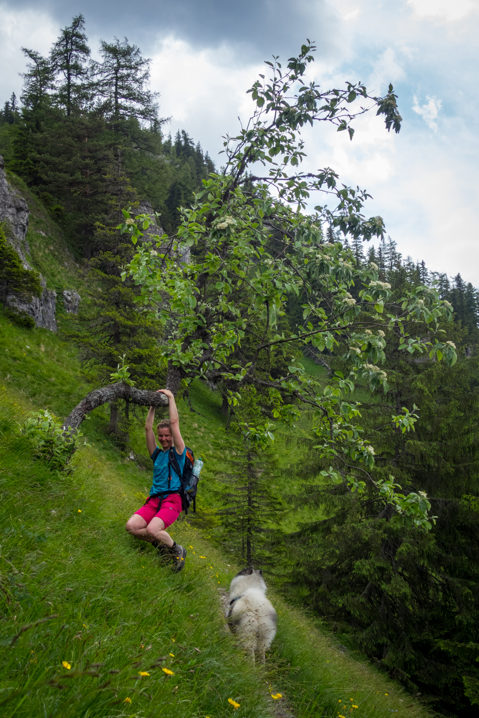 cez Krakovu hoľu do Iľanova (Nízke Tatry)