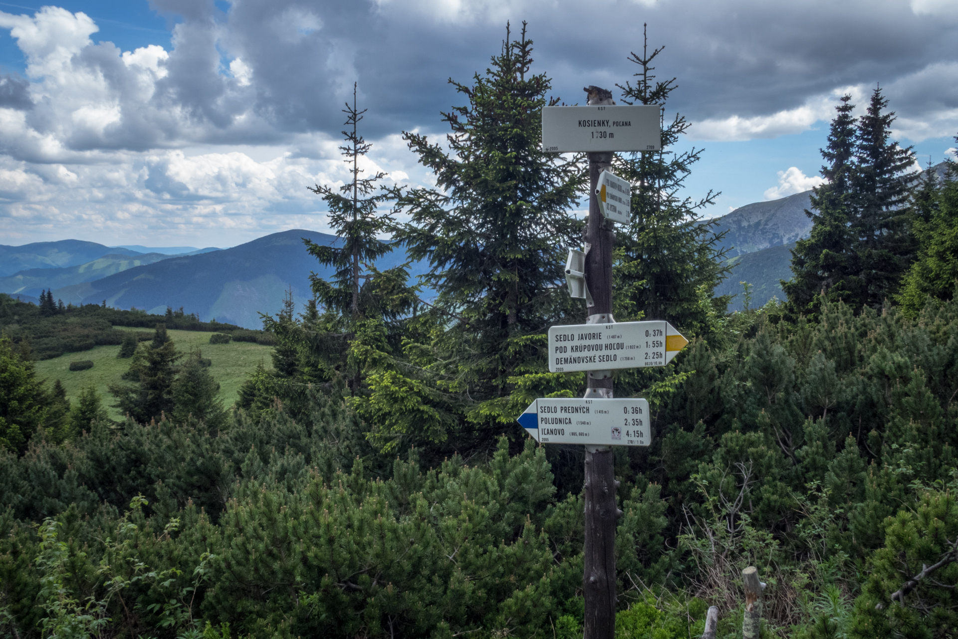 cez Krakovu hoľu do Iľanova (Nízke Tatry)