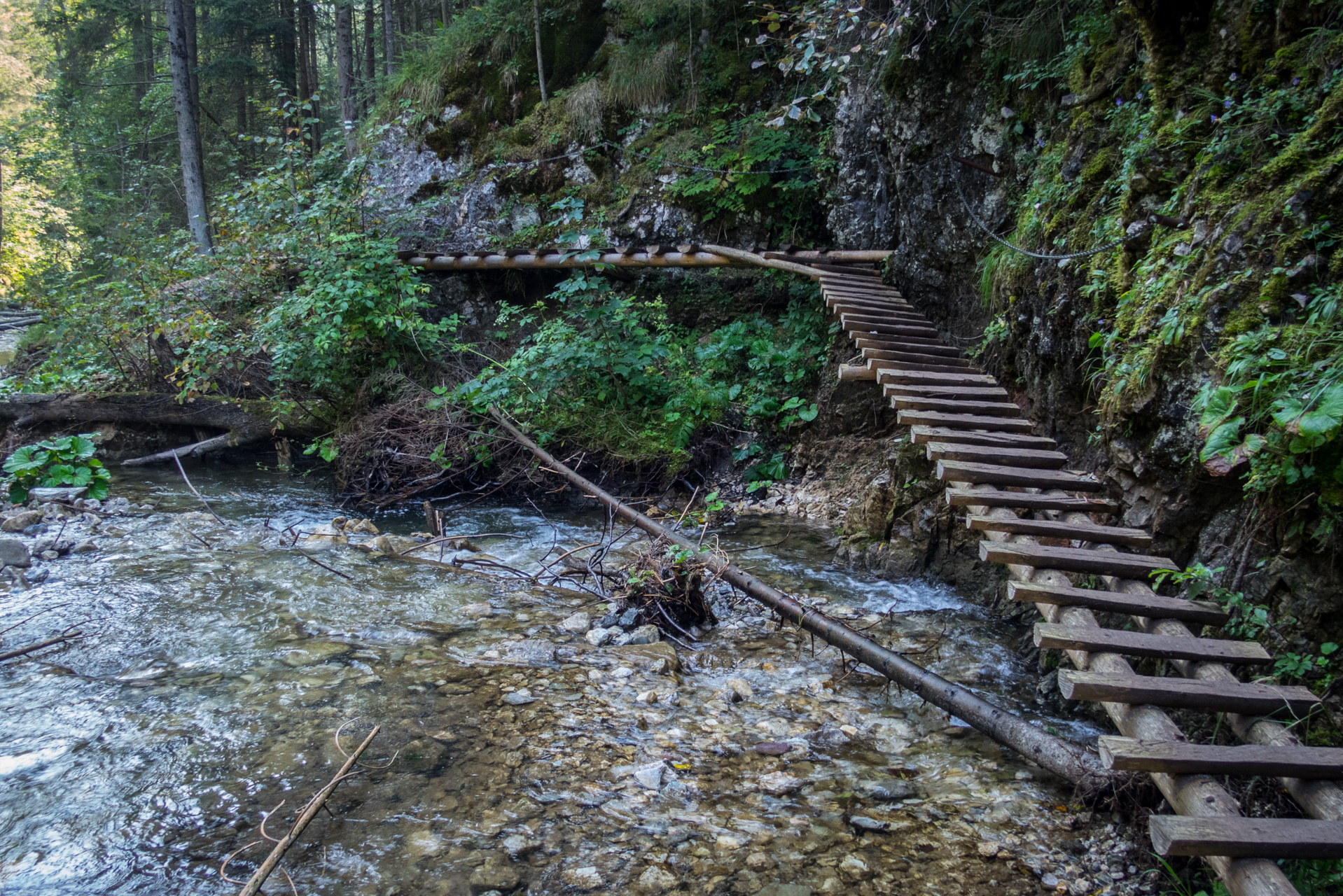 Ferrata HZS Kyseľ zo Spišských Tomášoviec (Slovenský raj)