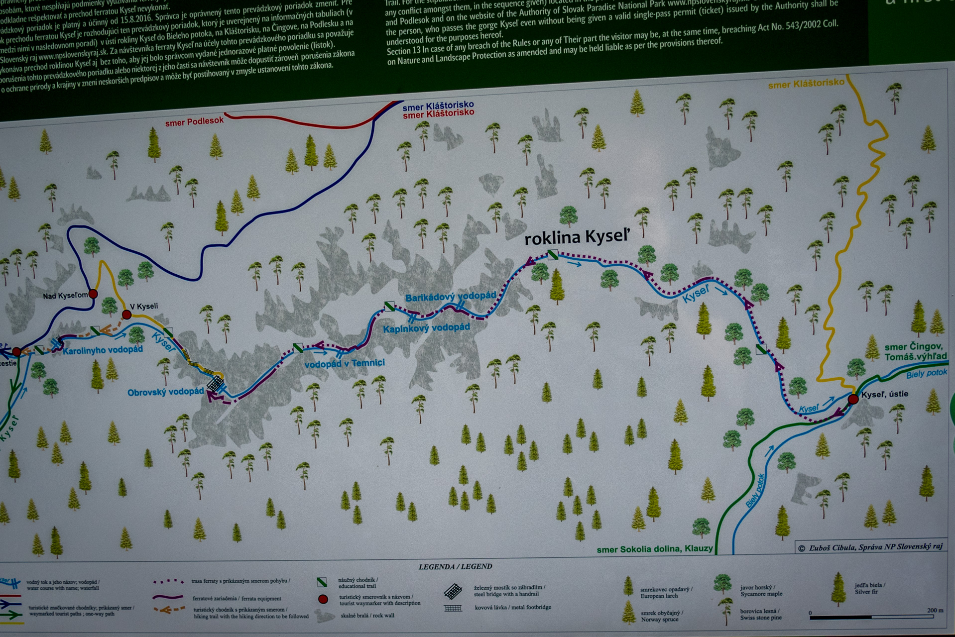 Ferrata HZS Kyseľ zo Spišských Tomášoviec (Slovenský raj)