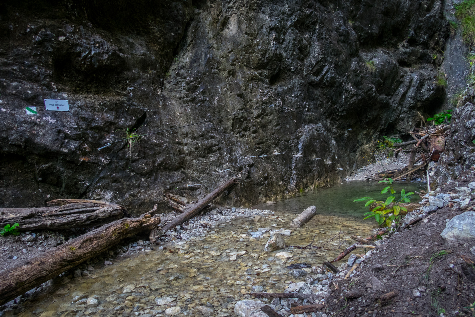 Ferrata HZS Kyseľ zo Spišských Tomášoviec (Slovenský raj)