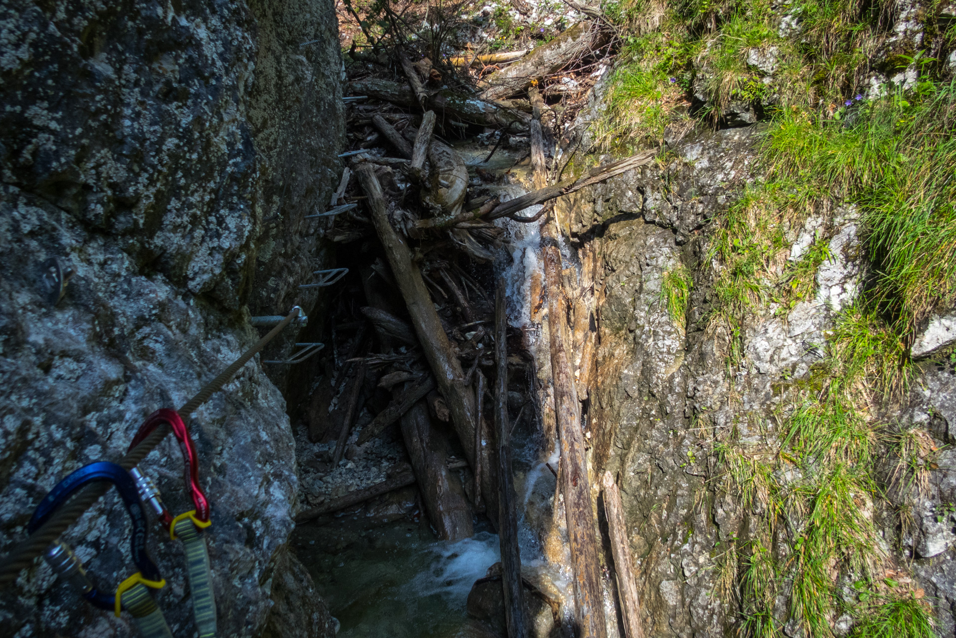 Ferrata HZS Kyseľ zo Spišských Tomášoviec (Slovenský raj)