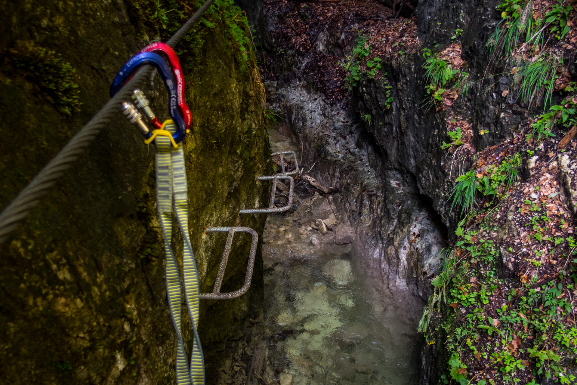 Ferrata HZS Kyseľ zo Spišských Tomášoviec (Slovenský raj)