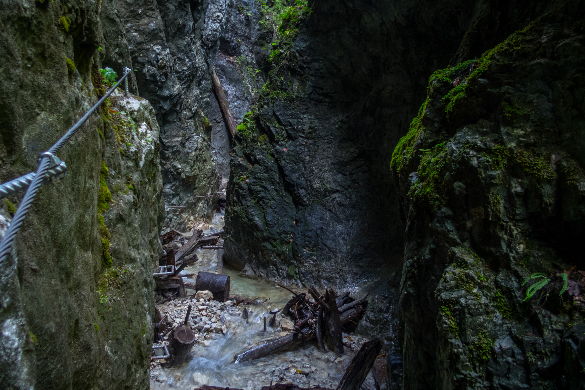 Ferrata HZS Kyseľ zo Spišských Tomášoviec (Slovenský raj)