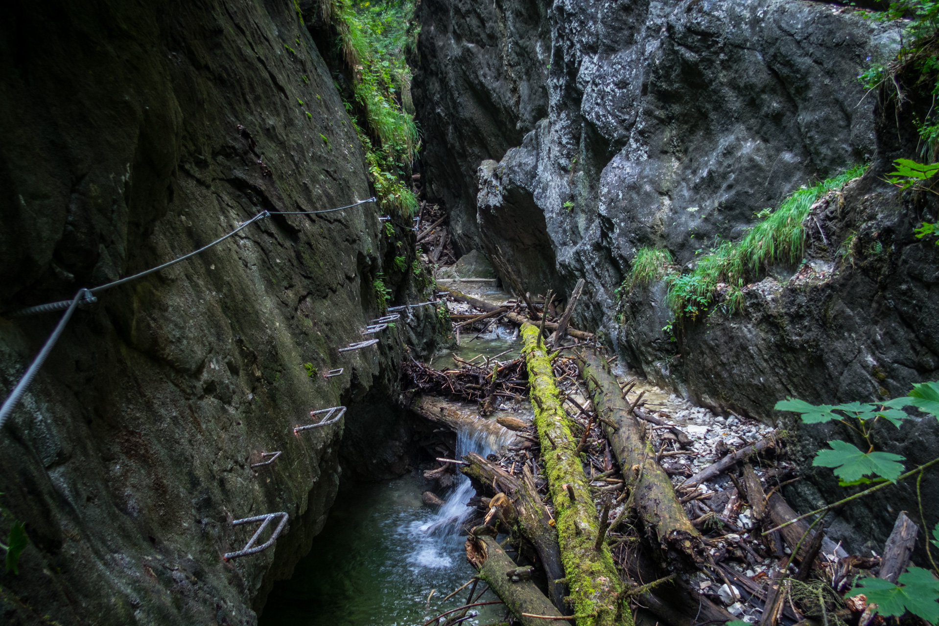 Ferrata HZS Kyseľ zo Spišských Tomášoviec (Slovenský raj)