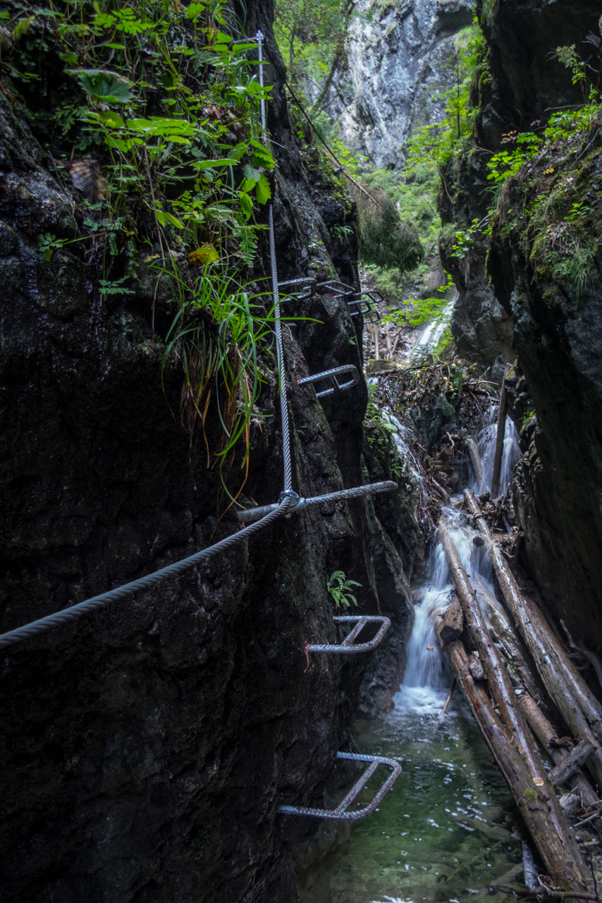 Ferrata HZS Kyseľ zo Spišských Tomášoviec (Slovenský raj)