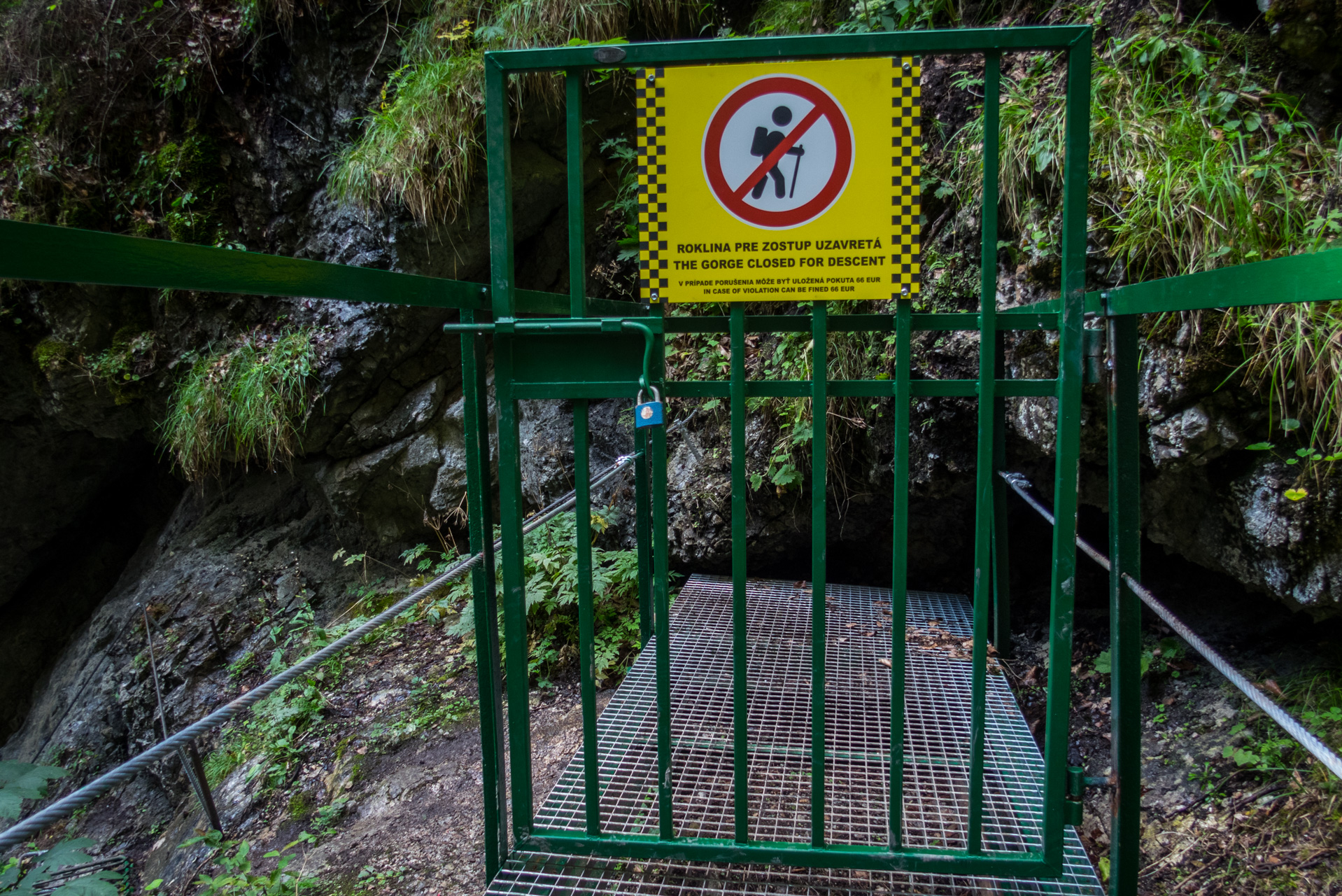 Ferrata HZS Kyseľ zo Spišských Tomášoviec (Slovenský raj)