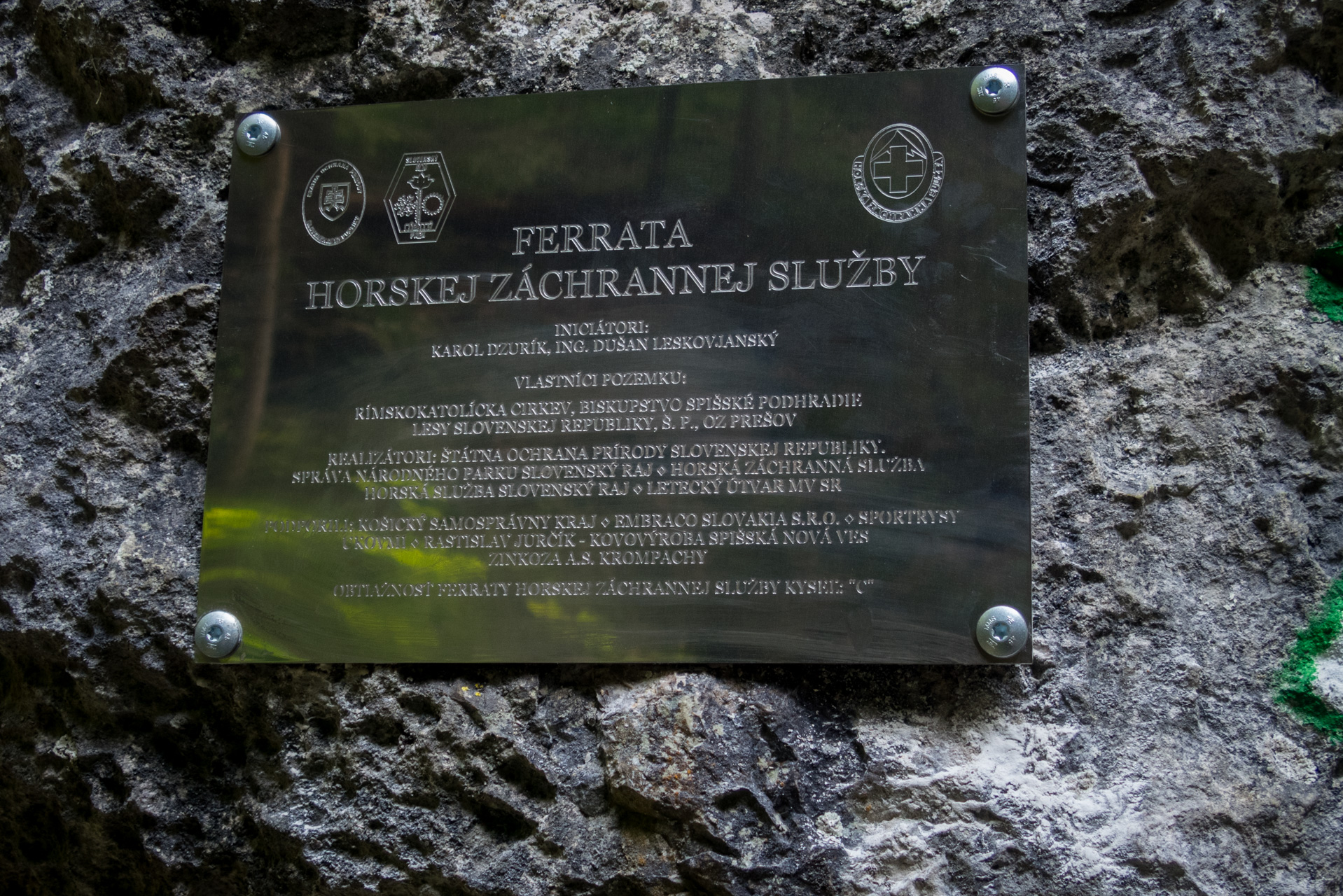 Ferrata HZS Kyseľ zo Spišských Tomášoviec (Slovenský raj)