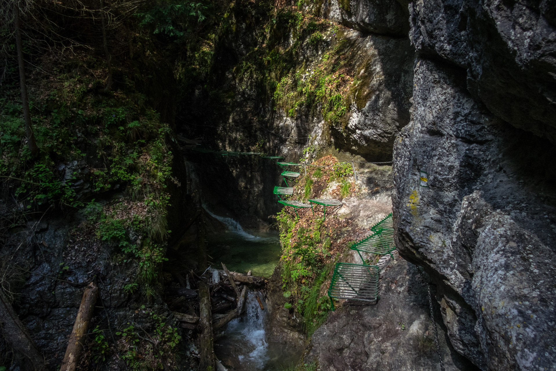 Ferrata HZS Kyseľ zo Spišských Tomášoviec (Slovenský raj)