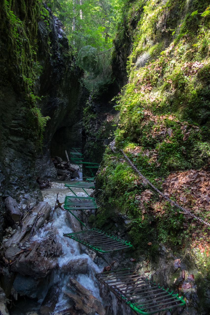 Ferrata HZS Kyseľ zo Spišských Tomášoviec (Slovenský raj)