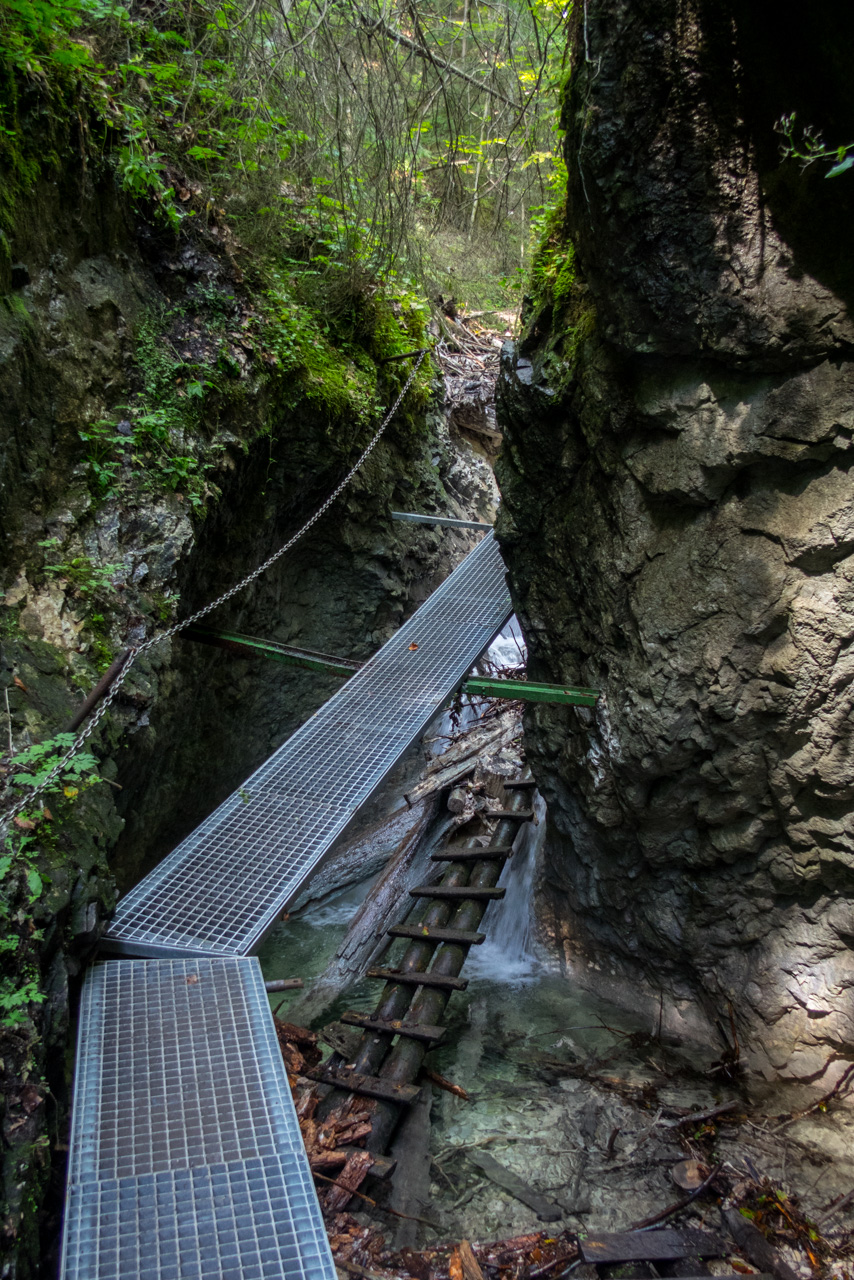 Ferrata HZS Kyseľ zo Spišských Tomášoviec (Slovenský raj)