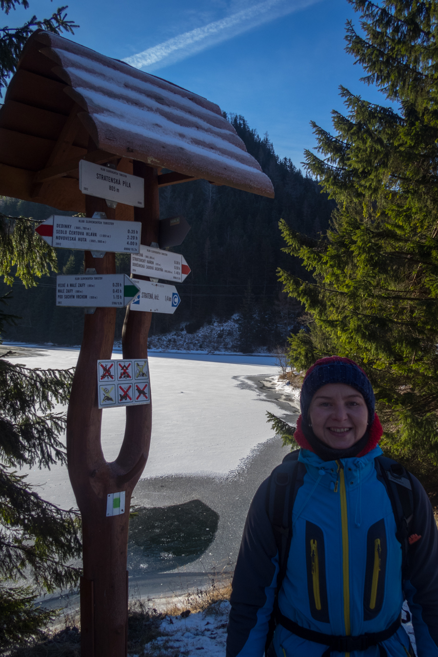 Havrania skala cez Stratenskú pílu (Slovenský raj)