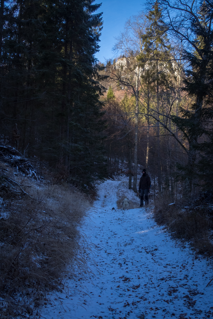 Havrania skala cez Stratenskú pílu (Slovenský raj)