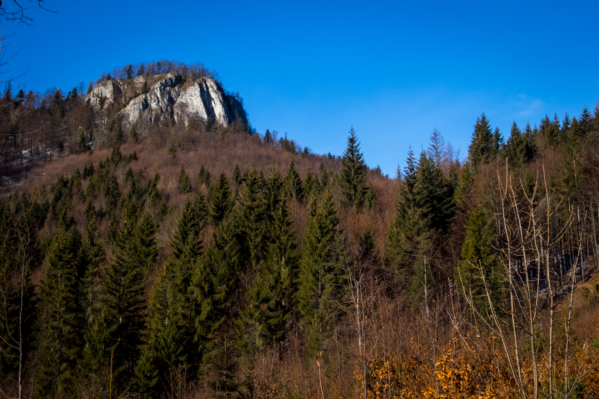 Havrania skala cez Stratenskú pílu (Slovenský raj)