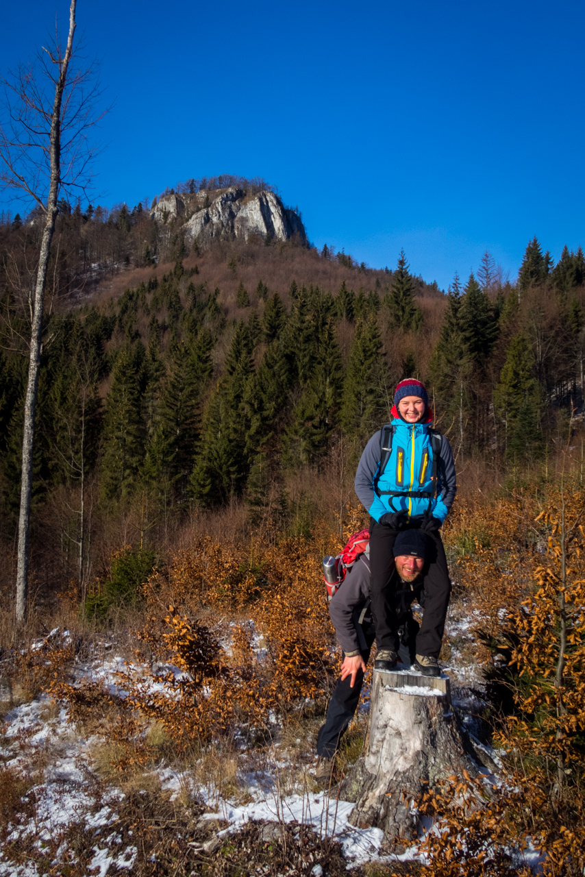 Havrania skala cez Stratenskú pílu (Slovenský raj)