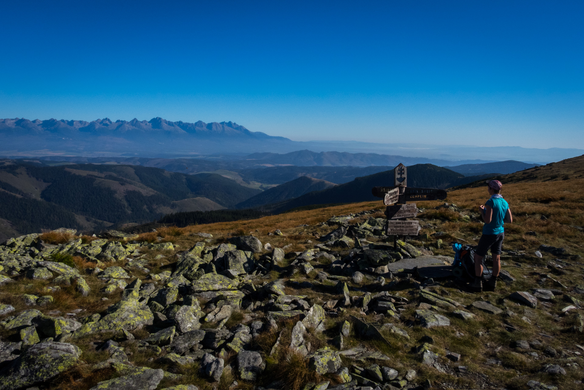 Kráľova hoľa z Andrejcovej (Nízke Tatry)