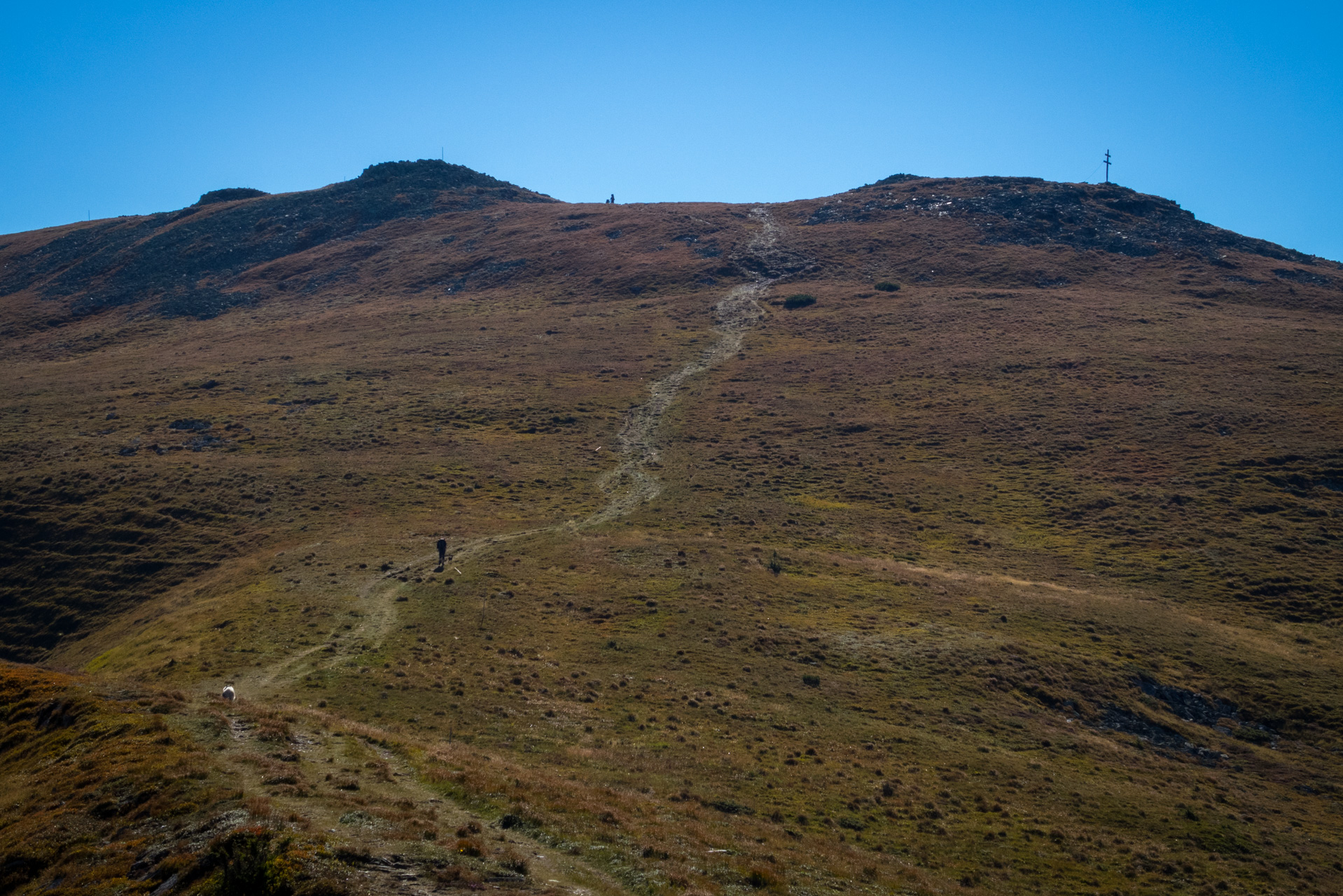 Kráľova hoľa z Andrejcovej (Nízke Tatry)