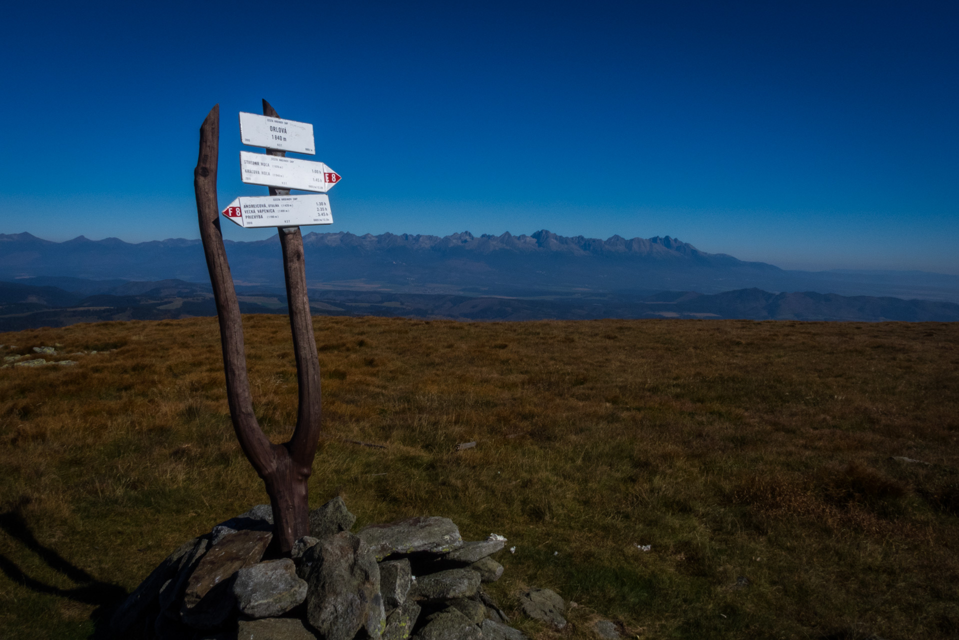 Kráľova hoľa z Andrejcovej (Nízke Tatry)