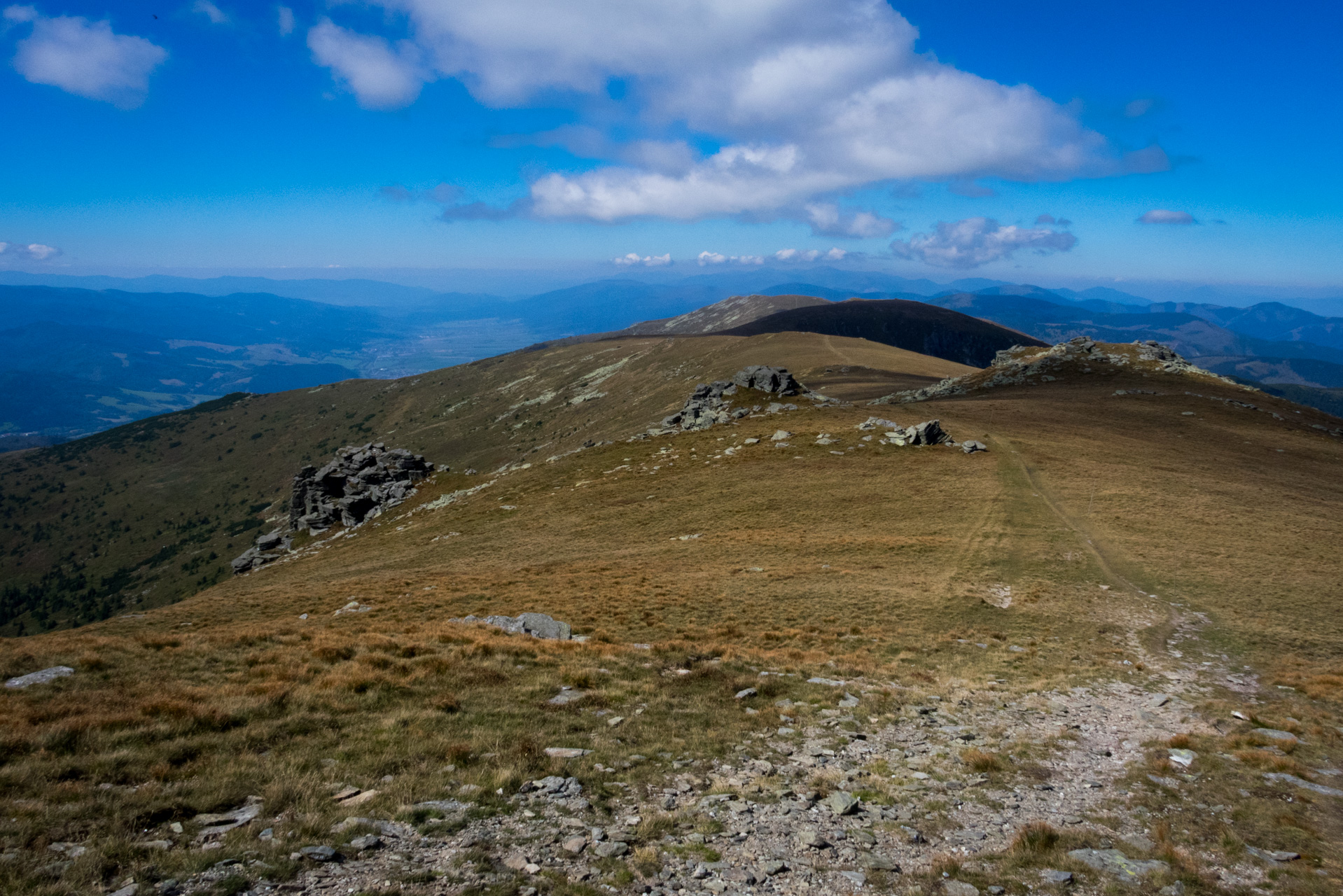 Kráľova hoľa z Andrejcovej (Nízke Tatry)