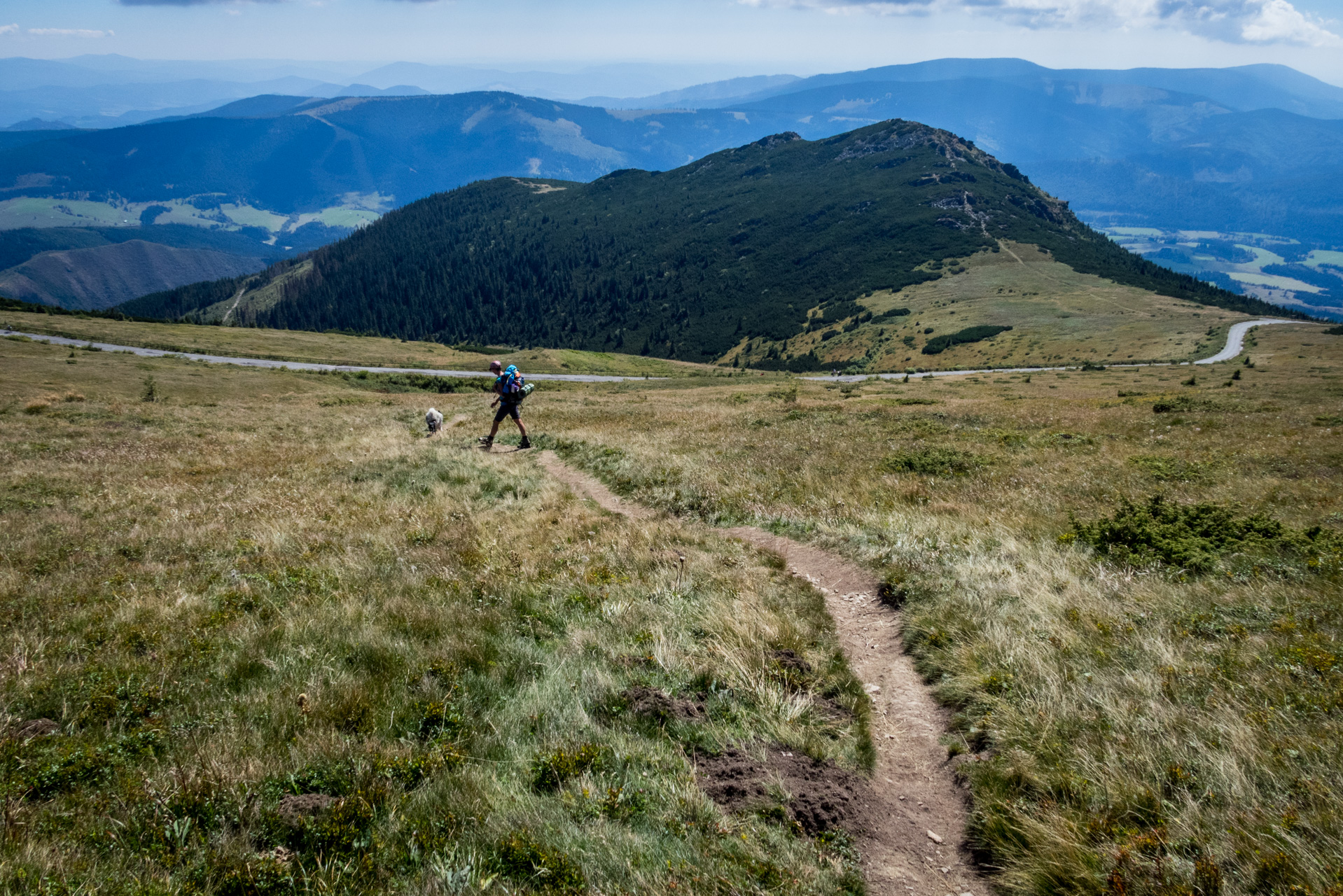 Kráľova hoľa z Andrejcovej (Nízke Tatry)