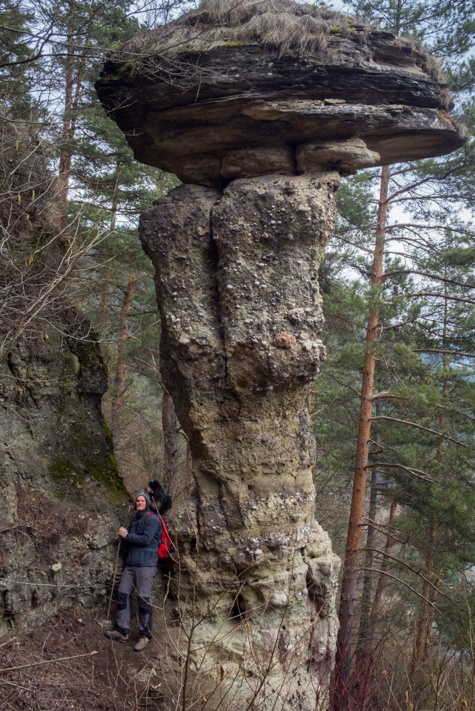 Markušovský skalný hríb a Šikľavá skala (Volovské vrchy)