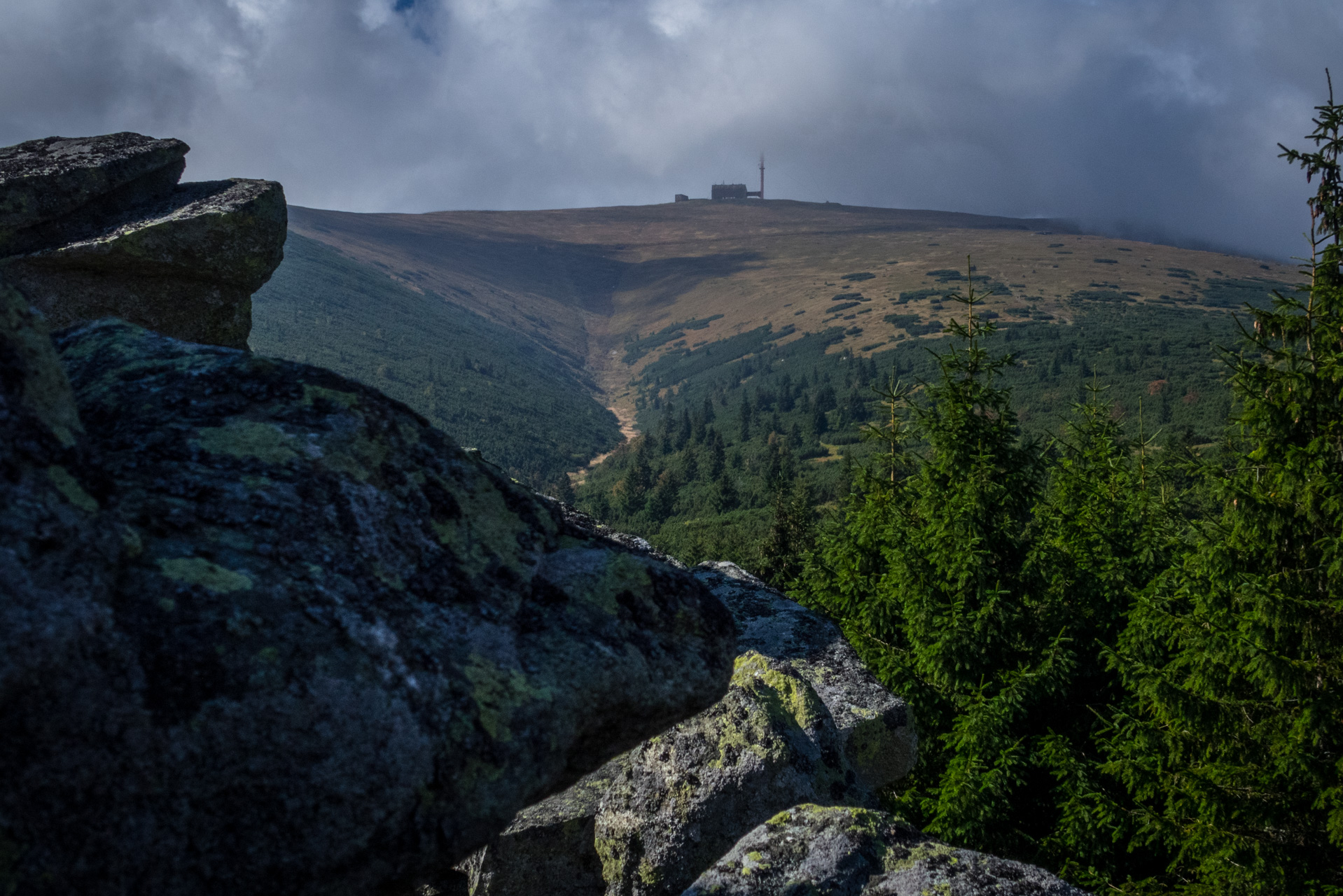 Martalúzka a Predná hoľa z Pustého poľa (Nízke Tatry)