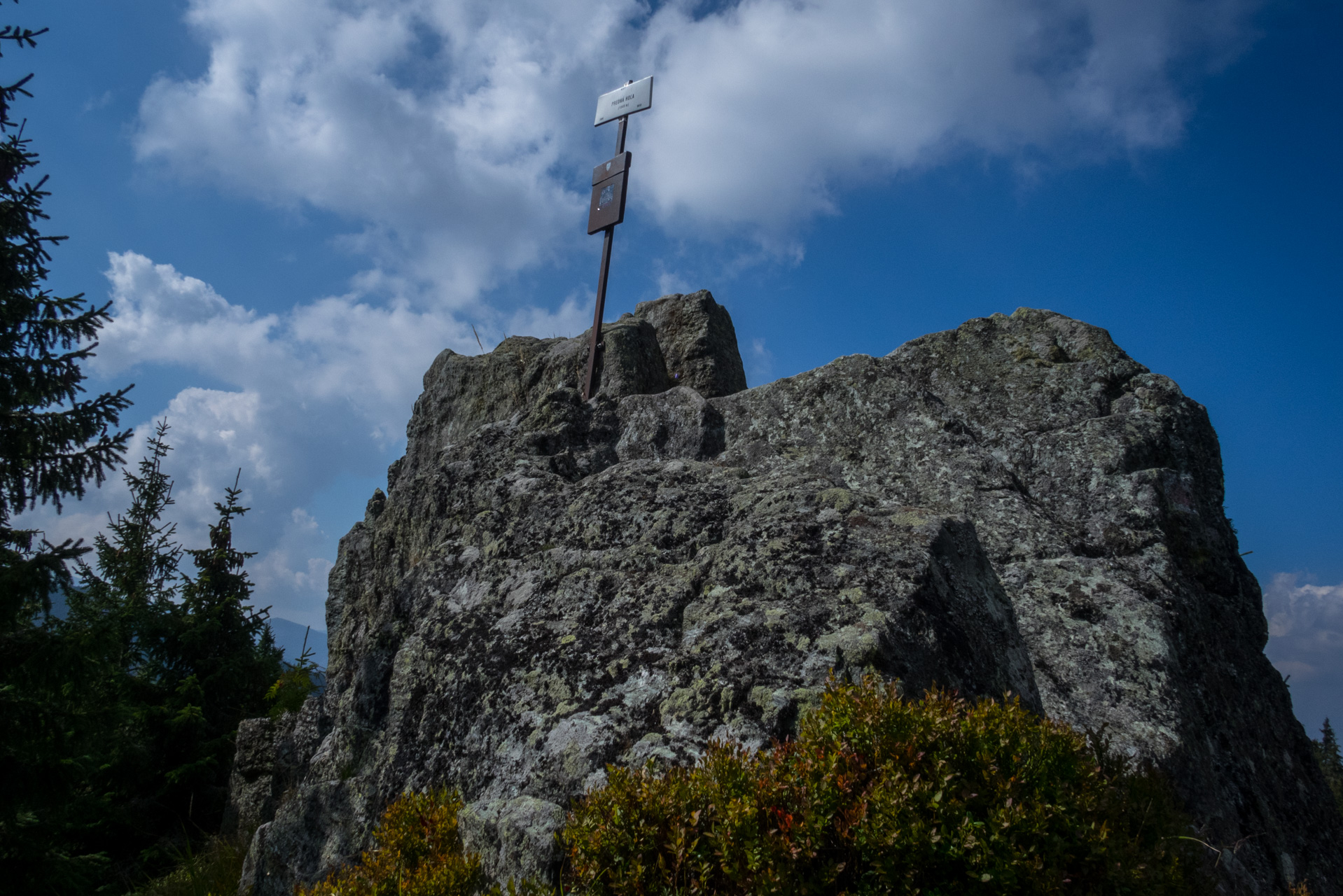 Martalúzka a Predná hoľa z Pustého poľa (Nízke Tatry)