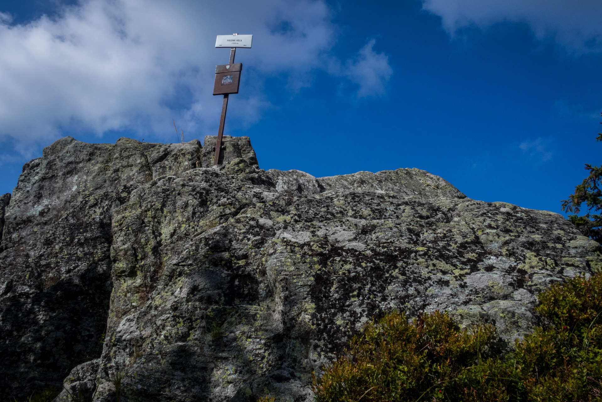 Martalúzka a Predná hoľa z Pustého poľa (Nízke Tatry)