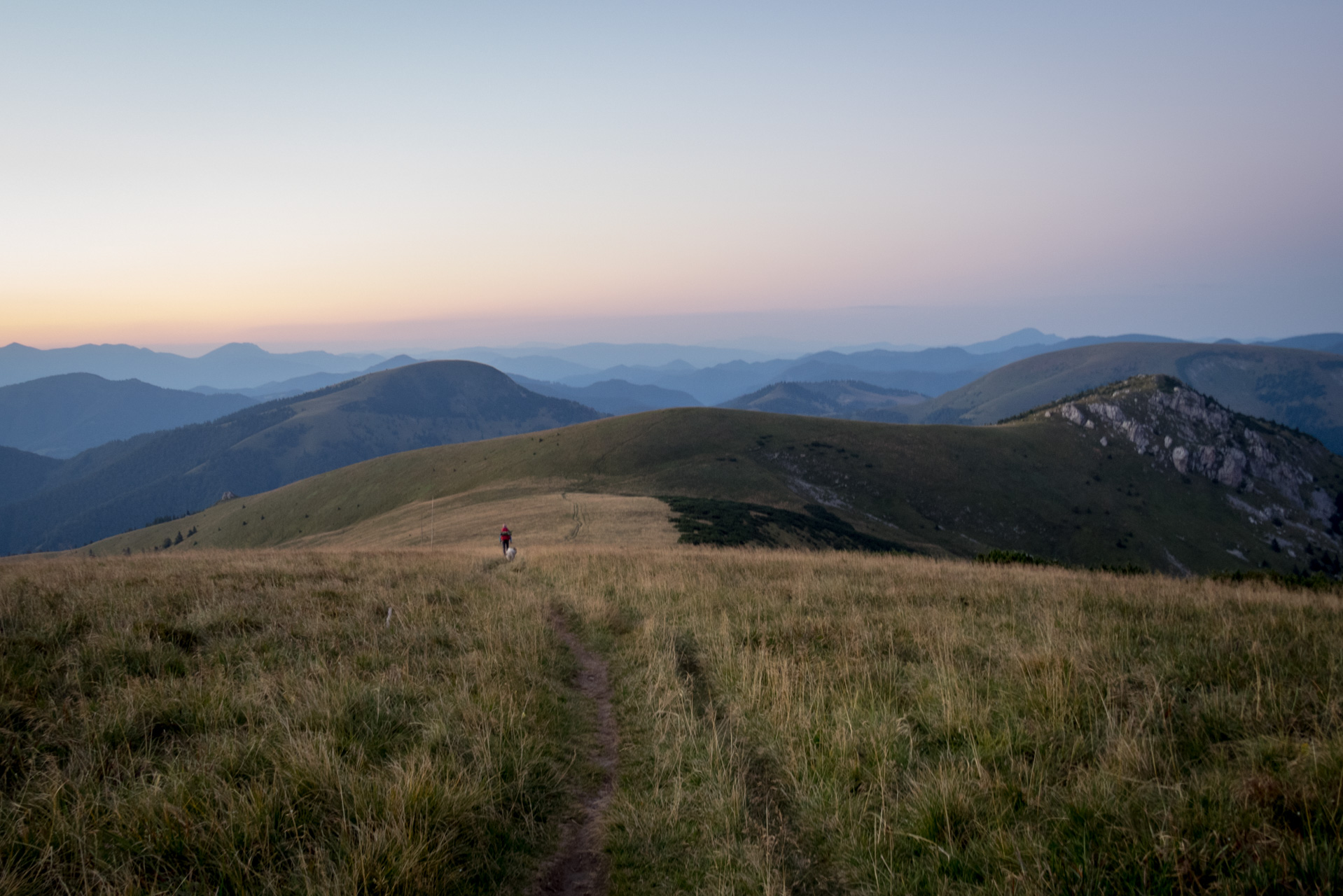 Z Čremošného na Suchý vrch (Veľká Fatra)