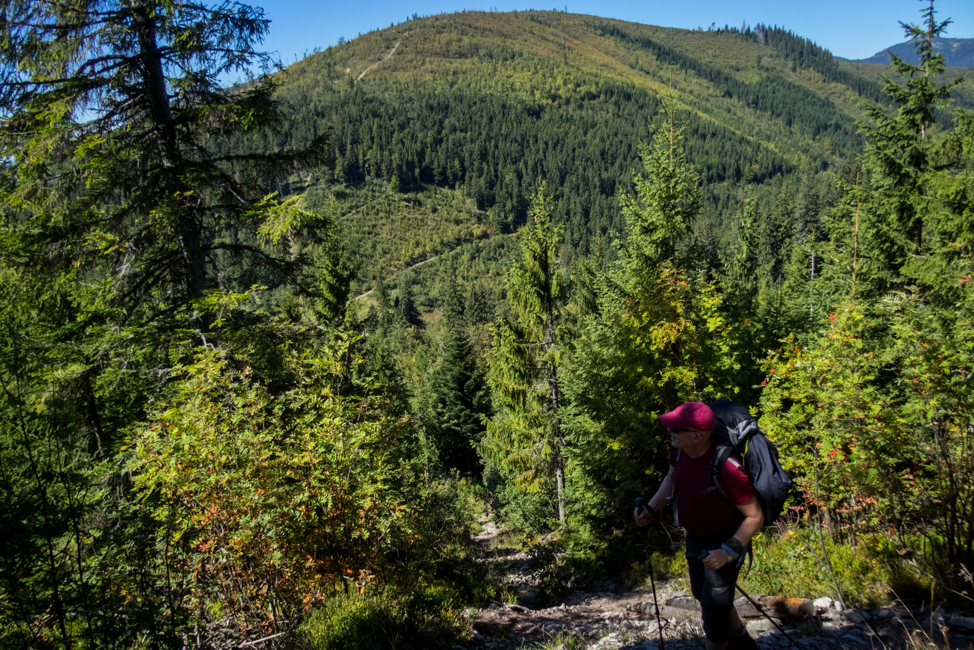 Z Heľpy cez Veľkú Vápenicu na útulňu Andrejcová (Nízke Tatry)