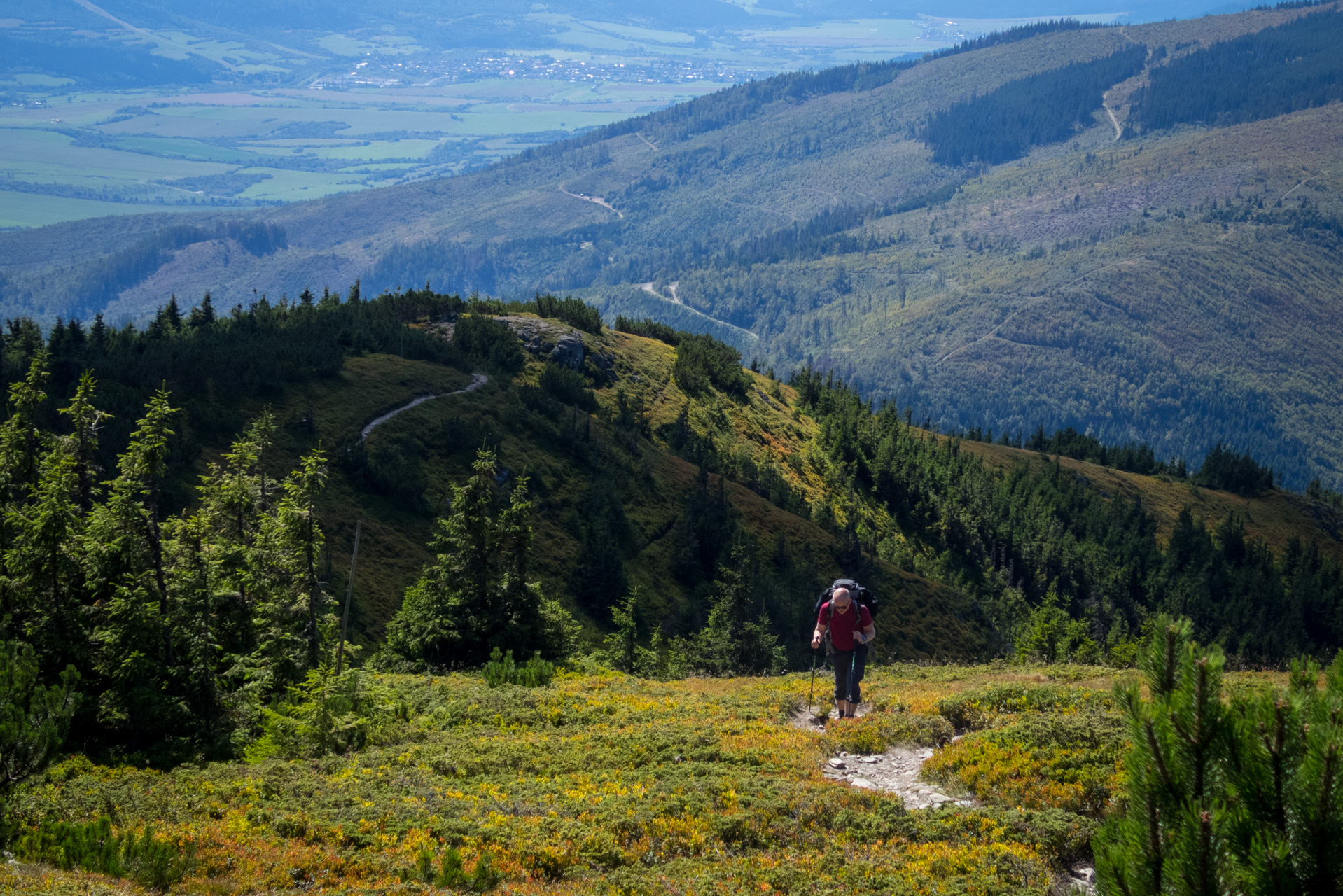 Z Heľpy cez Veľkú Vápenicu na útulňu Andrejcová (Nízke Tatry)