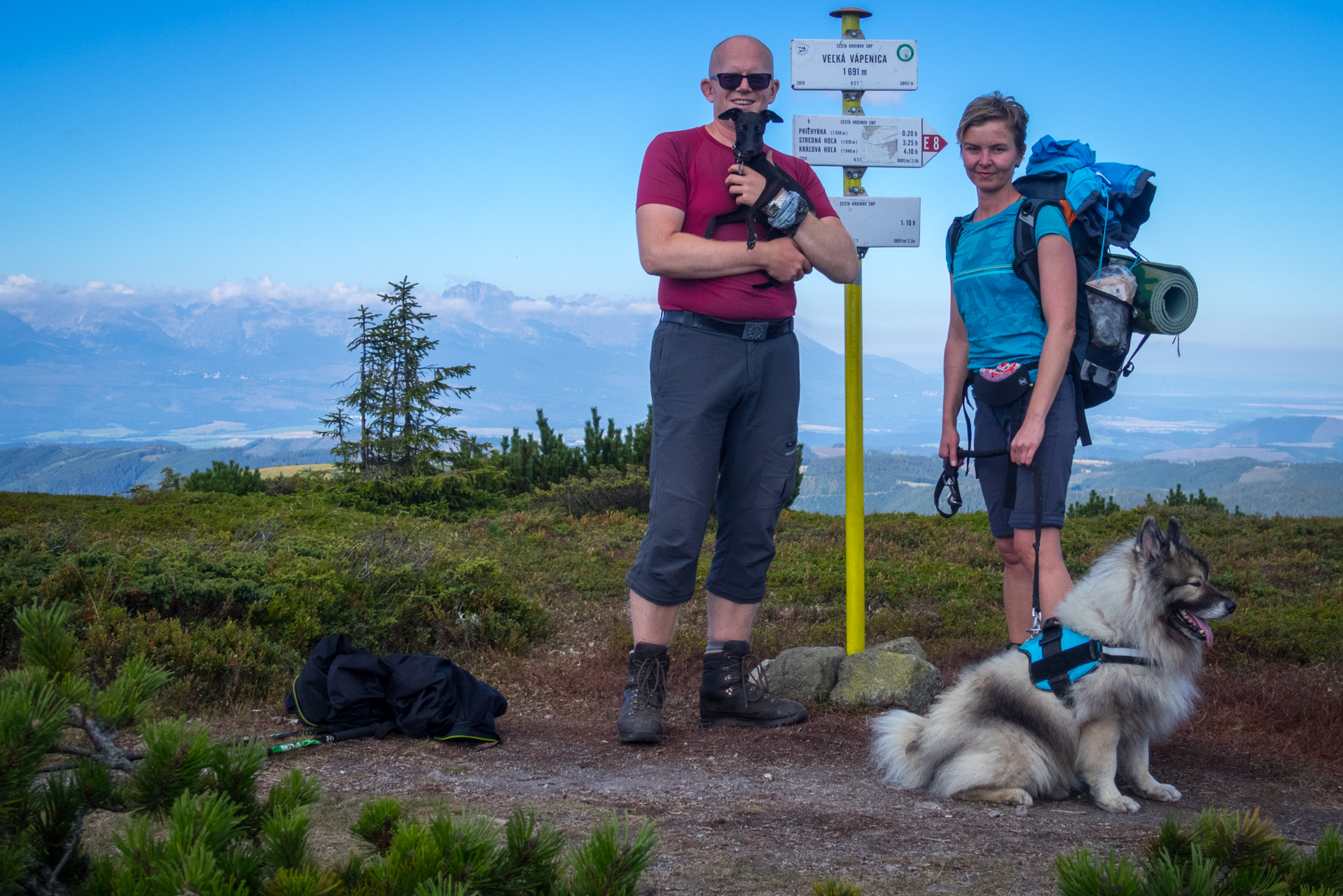 Z Heľpy cez Veľkú Vápenicu na útulňu Andrejcová (Nízke Tatry)