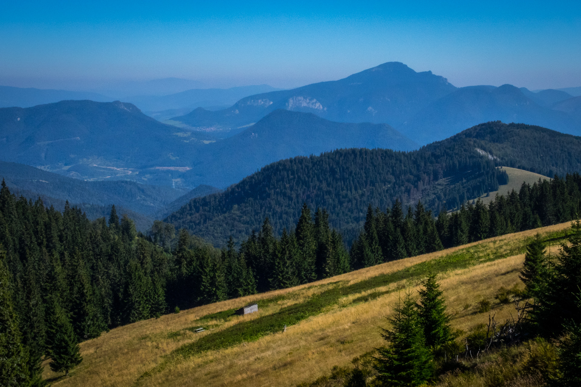 Z vojenskej zotavovne Smrekovica cez Nižné Šiprúnske sedlo do Bieleho potoka (Veľká Fatra)