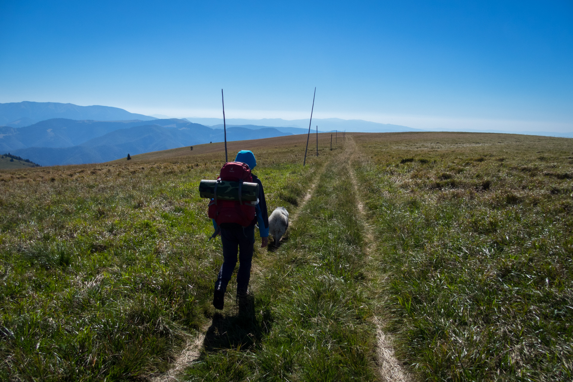 Zo Suchého vrchu cez Ploskú na voj. zotavovňu Smrekovica (Veľká Fatra)