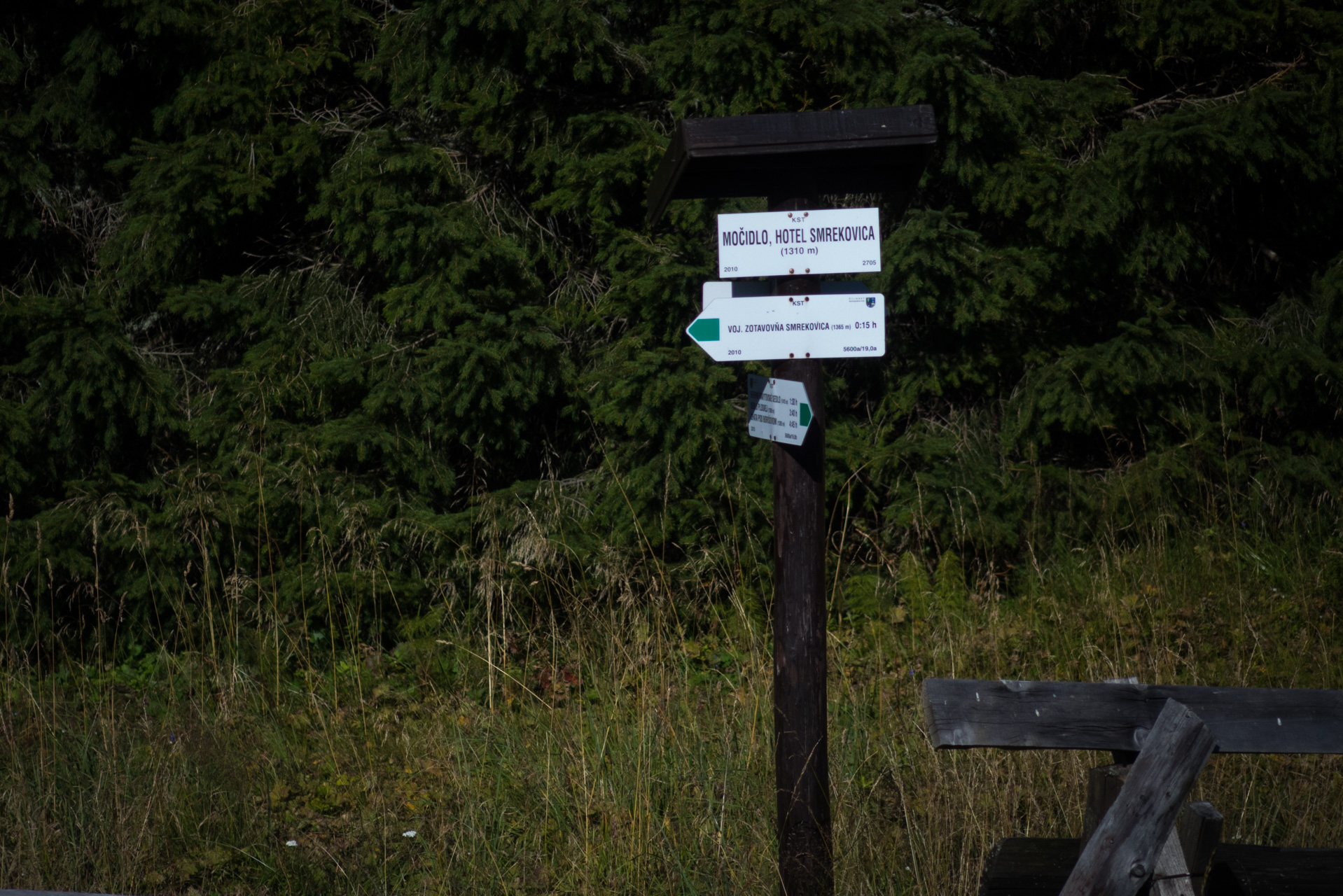 Zo Suchého vrchu cez Ploskú na voj. zotavovňu Smrekovica (Veľká Fatra)