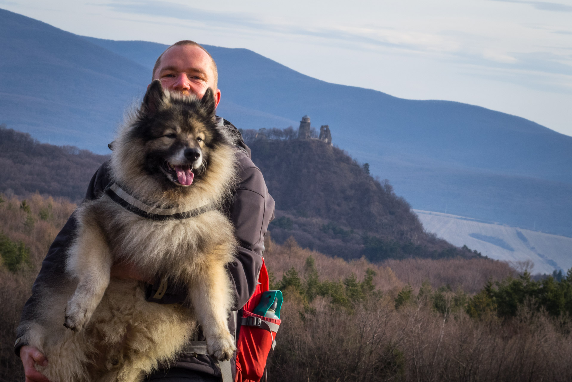 Bradlo a Dobrák zo Slanského sedla (Slanské vrchy)