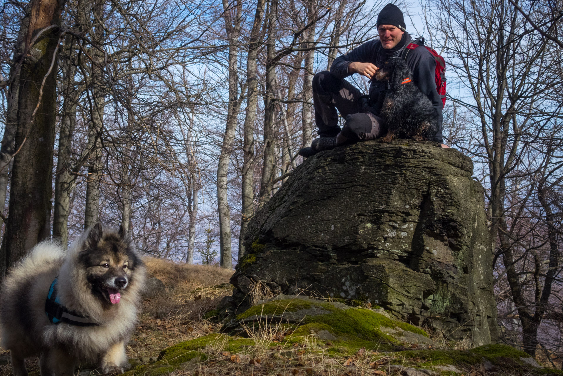 Bradlo a Dobrák zo Slanského sedla (Slanské vrchy)