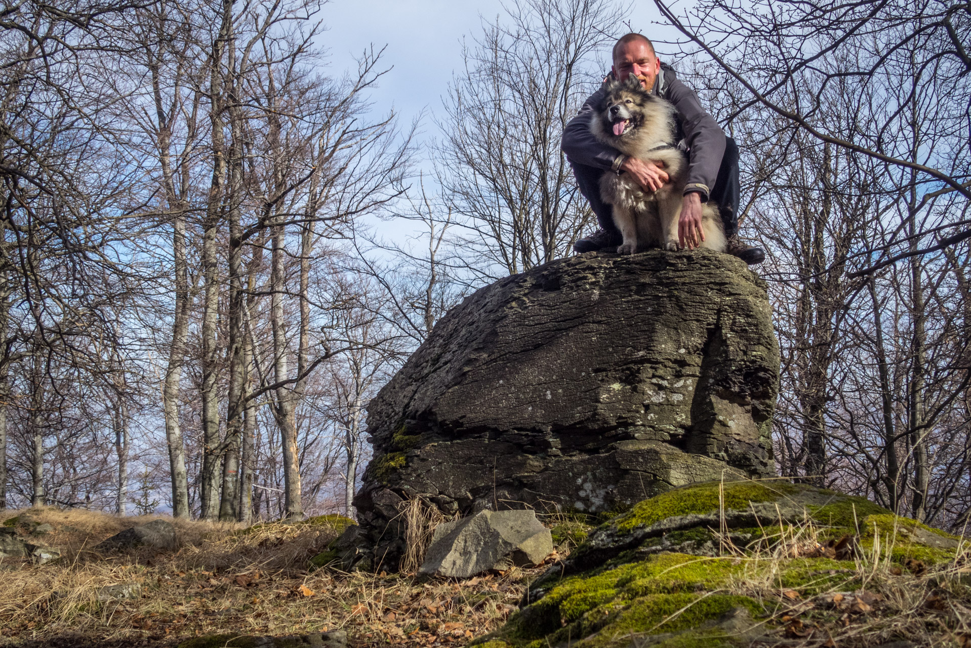 Bradlo a Dobrák zo Slanského sedla (Slanské vrchy)