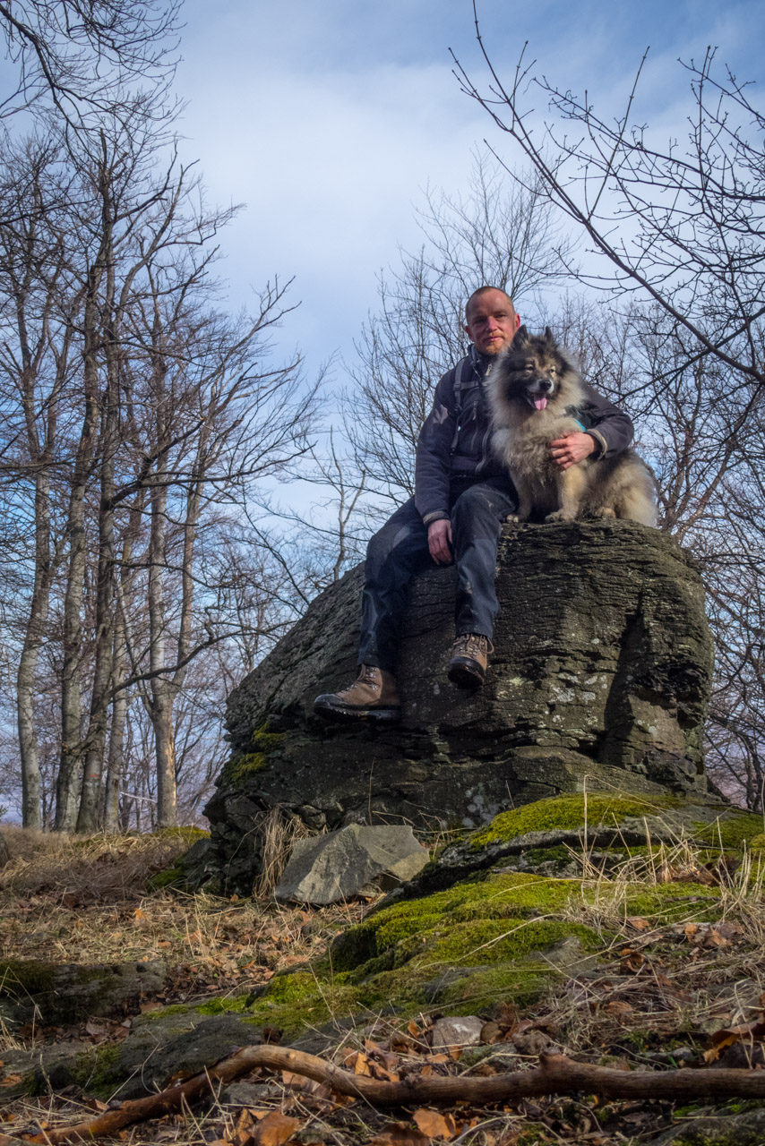 Bradlo a Dobrák zo Slanského sedla (Slanské vrchy)