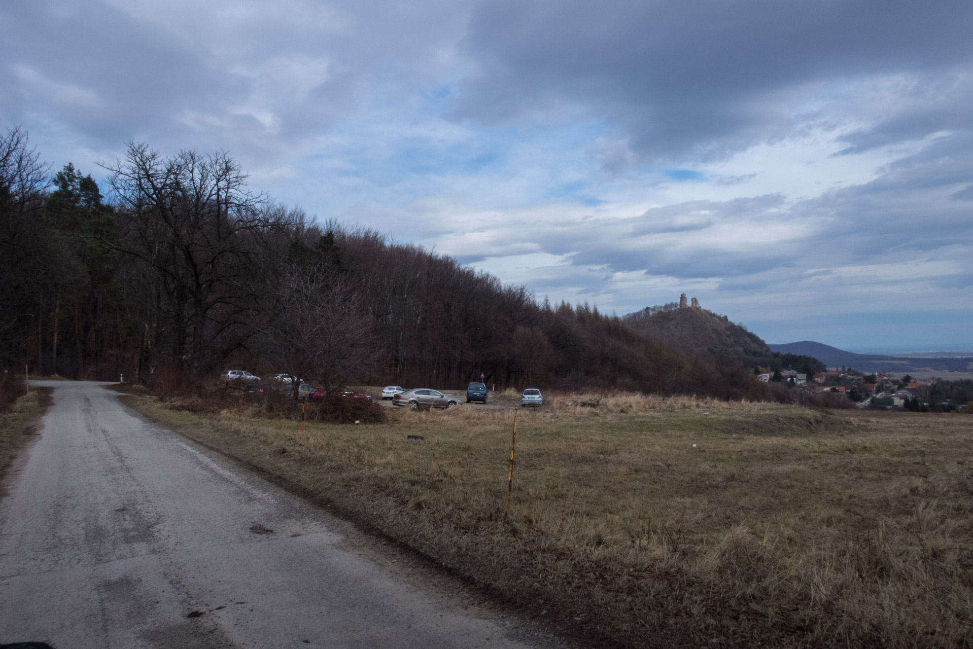 Bradlo a Dobrák zo Slanského sedla (Slanské vrchy)