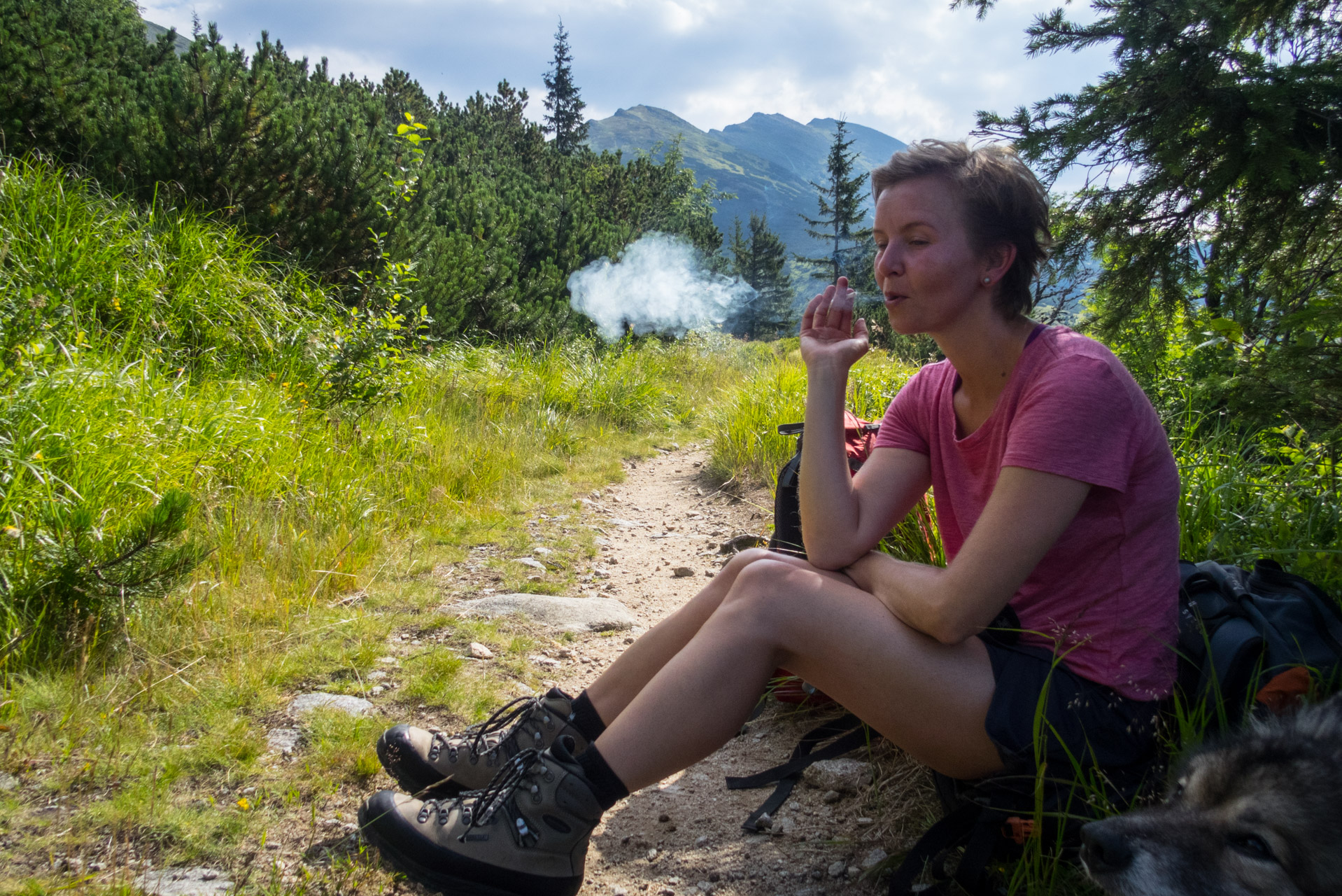 Ďumbier z Trangošky (Nízke Tatry)