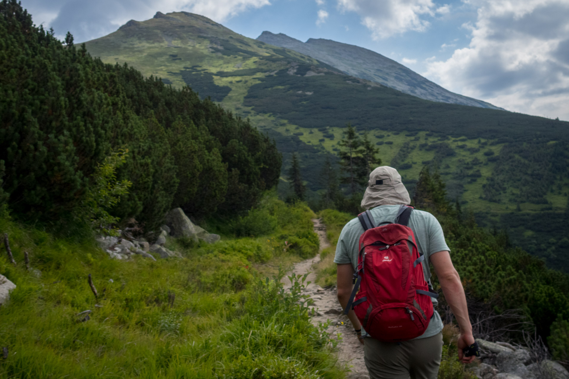 Ďumbier z Trangošky (Nízke Tatry)