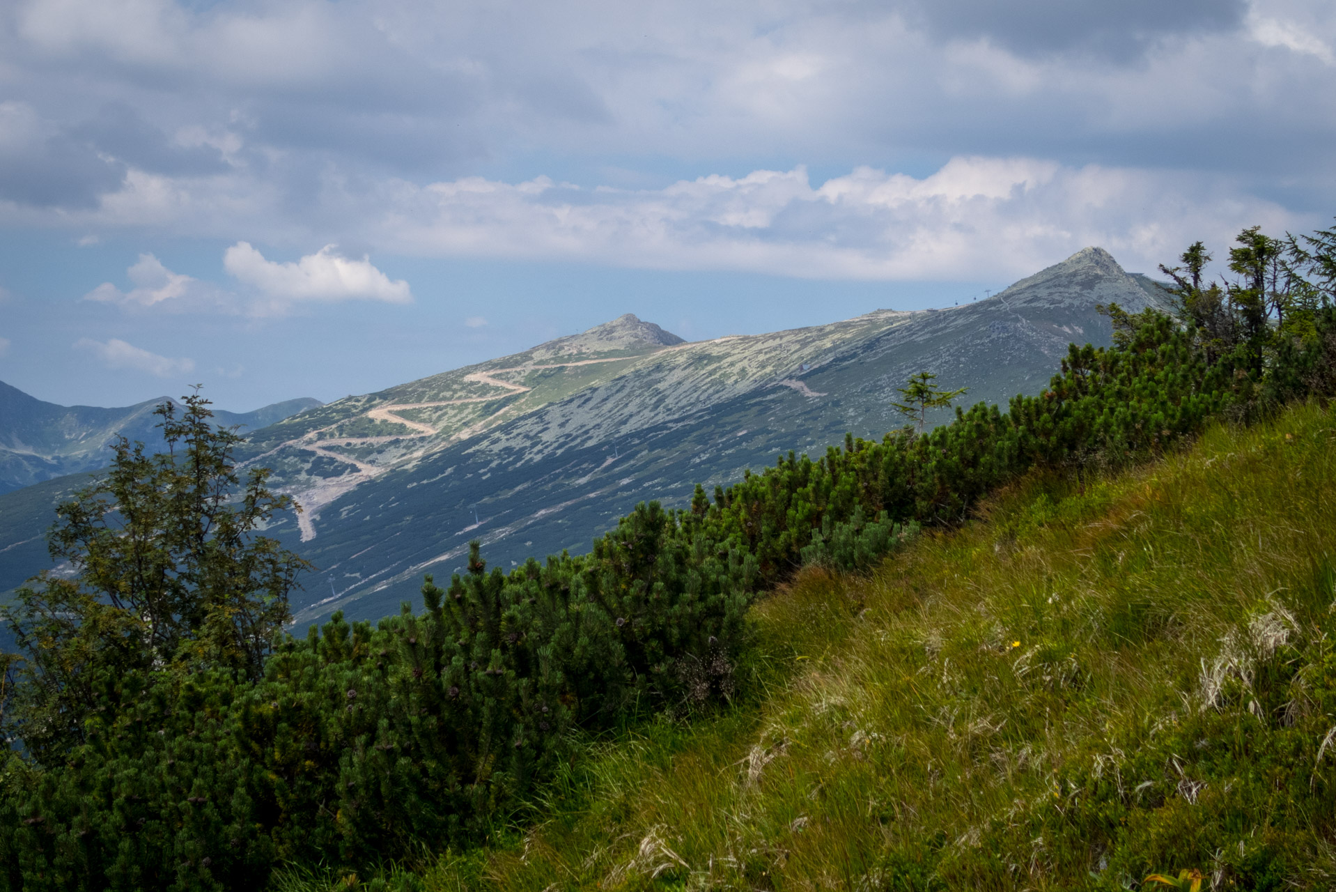 Ďumbier z Trangošky (Nízke Tatry)