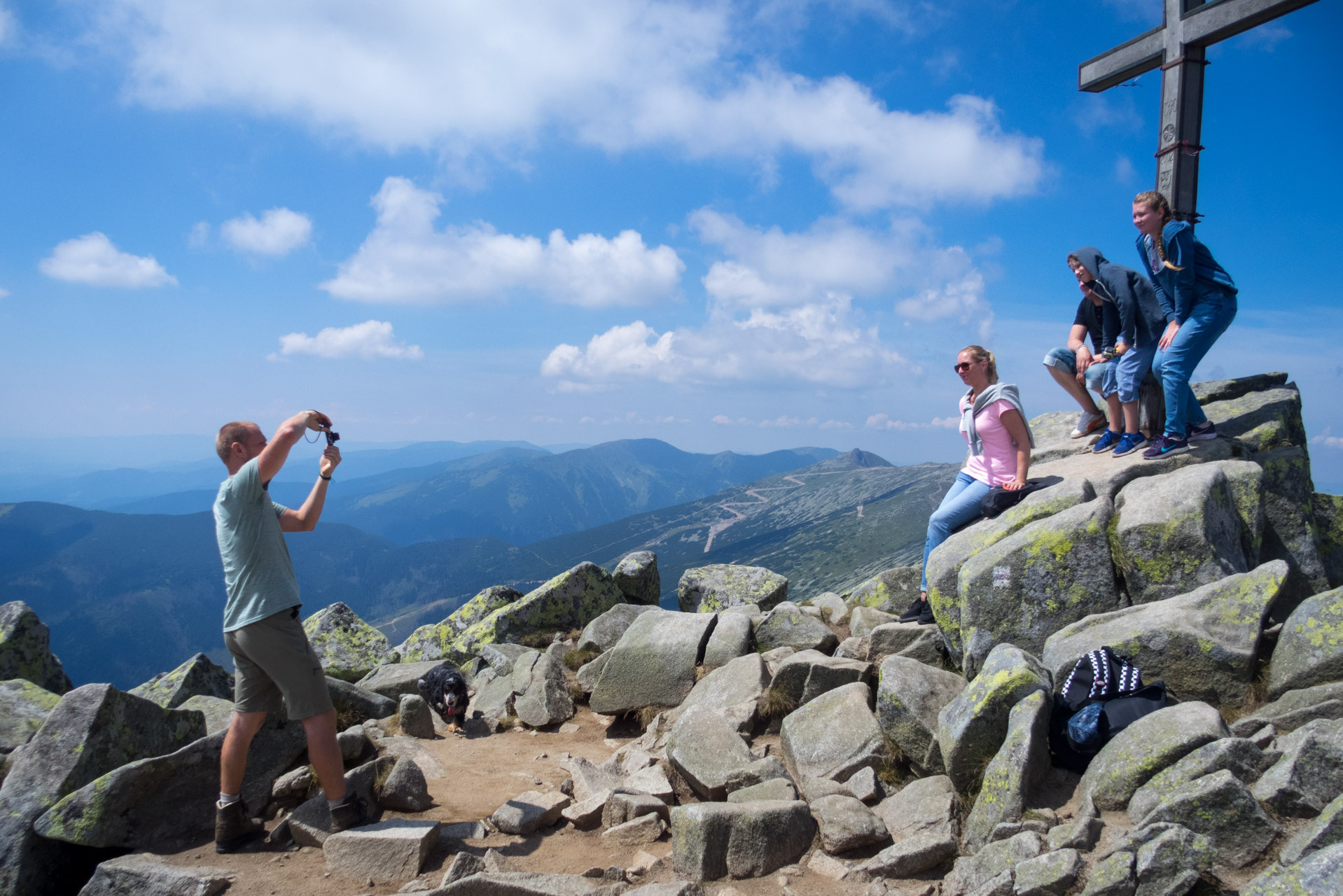 Ďumbier z Trangošky (Nízke Tatry)