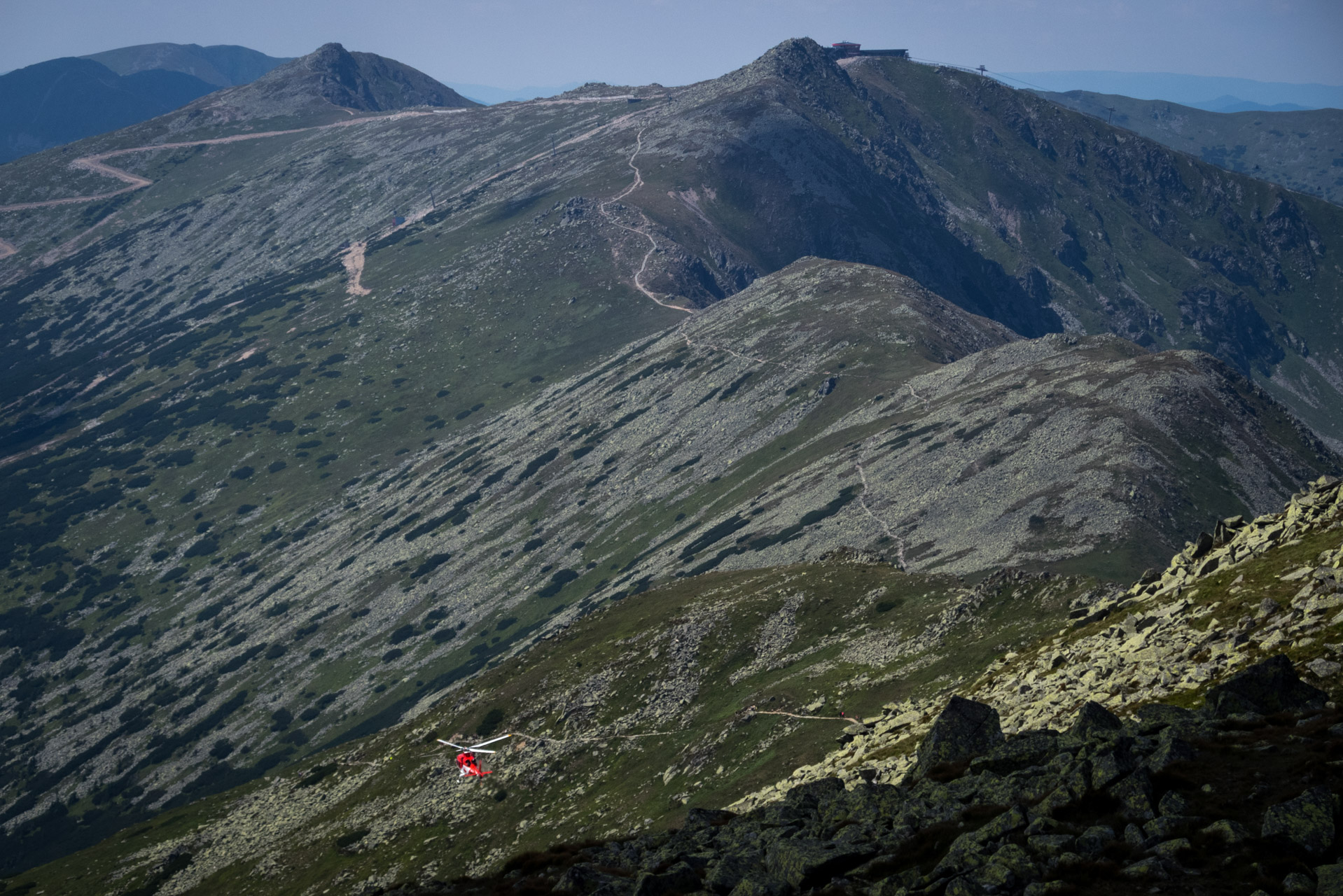 Ďumbier z Trangošky (Nízke Tatry)