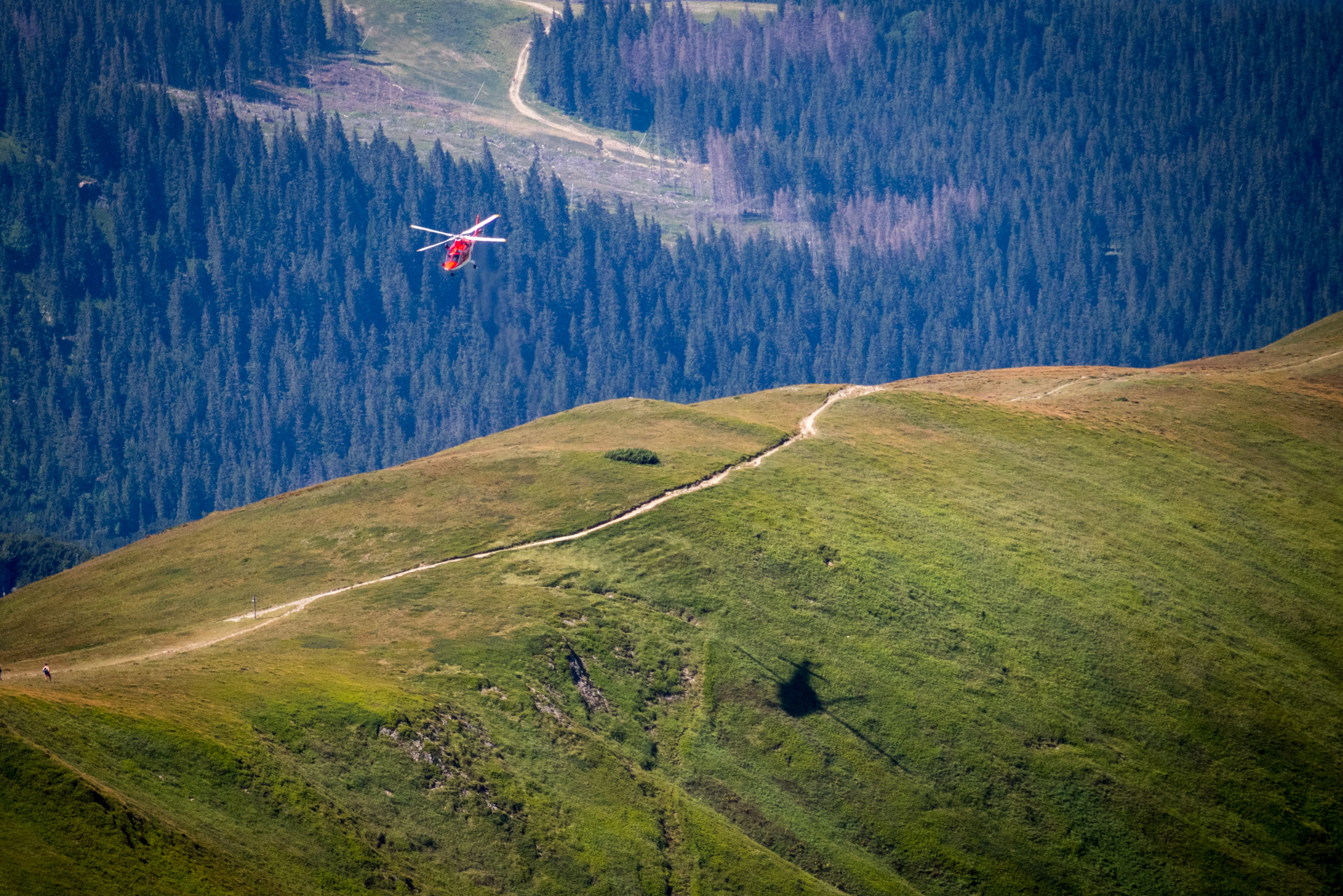 Ďumbier z Trangošky (Nízke Tatry)